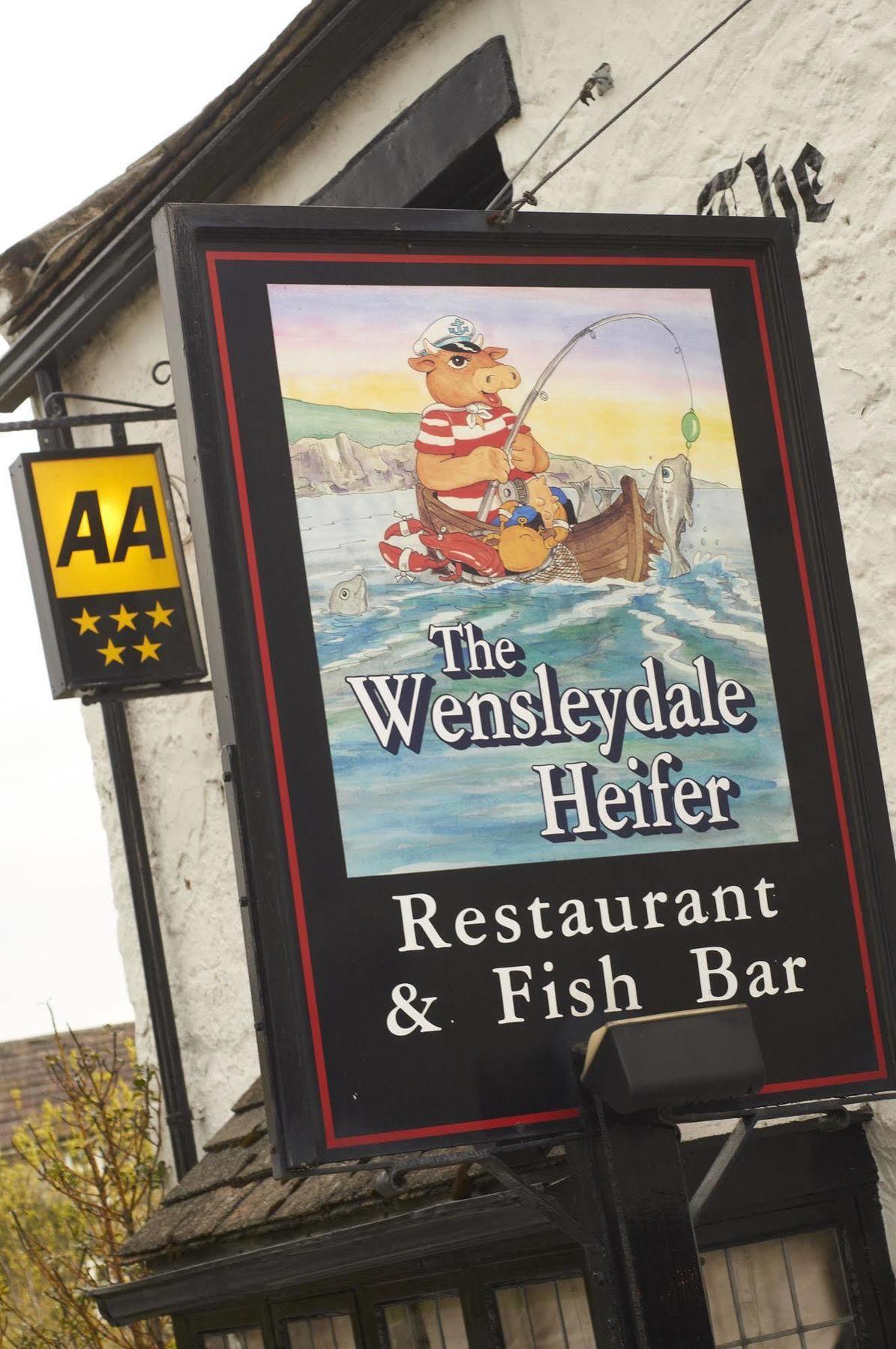 The Wensleydale Heifer Otel Leyburn Dış mekan fotoğraf